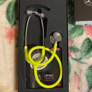 Brand new with box. Littmann classic III